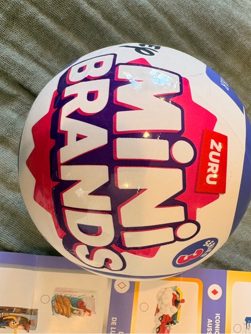 Disney Store Edition Mini Brand Collectible Ball- Opened One Luxury & One Rare